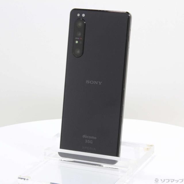 (中古)SONY Xperia 1 II 128GB ブラック SO-51A docomoロック解除SIMフリー(348-ud)の通販は