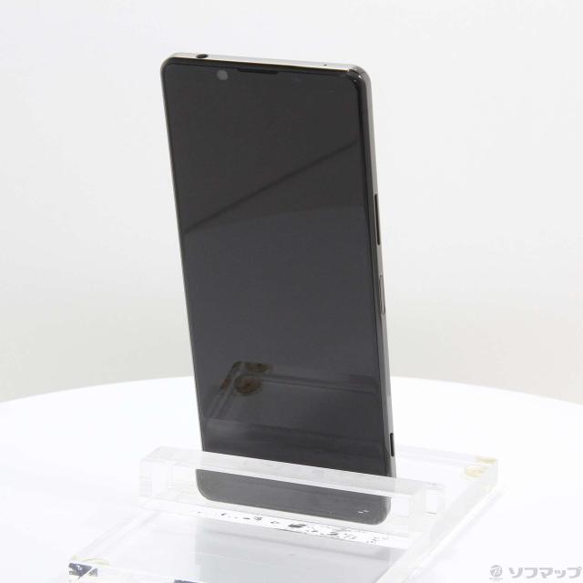 中古)SONY Xperia 1 II 128GB ブラック SO-51A docomoロック解除