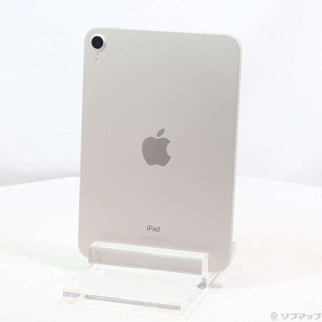 (中古)Apple iPad mini 第6世代 256GB スターライト MK7V3J/A Wi-Fi(384-ud)