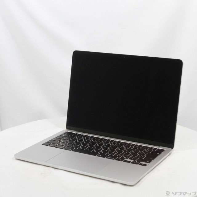 (中古)Apple MacBook Air 13.6-inch Mid 2022 MLXY3J/A Apple M2 8コアCPU_8コアGPU 8GB SSD256GB シルバー (12.6 Monterey)(344-ud)