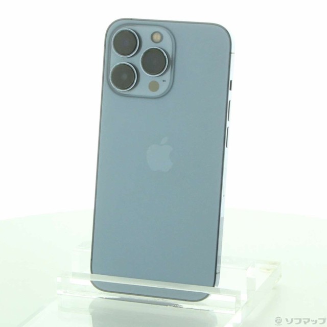 (中古)Apple iPhone13 Pro 128GB シエラブルー MLUK3J/A SIMフリー(276-ud)