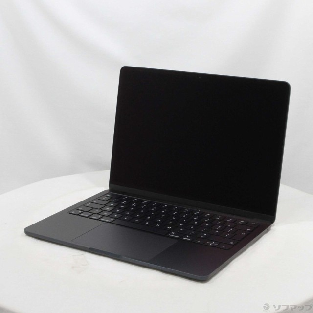 (中古)Apple MacBook Air 13.6-inch Mid 2022 MLY33J/A Apple M2 8コアCPU_8コアGPU 8GB SSD256GB ミッドナイト (12.6 Monterey)(344-ud)