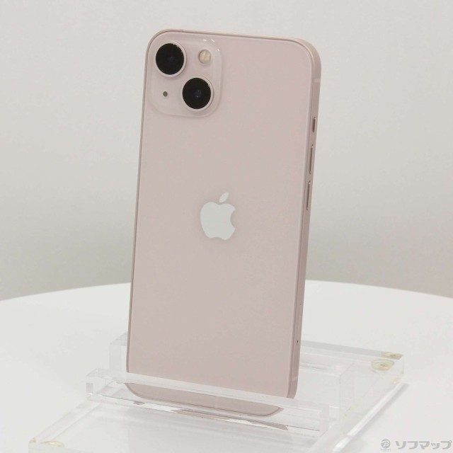 (中古)Apple iPhone13 128GB ピンク MLNE3J/A SIMフリー(305-ud)