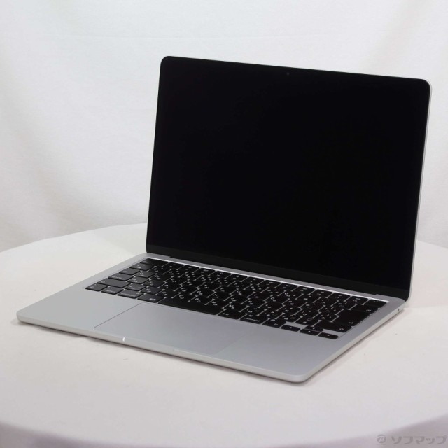 (中古)Apple MacBook Air 13.6-inch Mid 2022 MLXY3J/A Apple M2 8コアCPU_8コアGPU 8GB SSD256GB シルバー (12.6 Monterey)(344-ud)