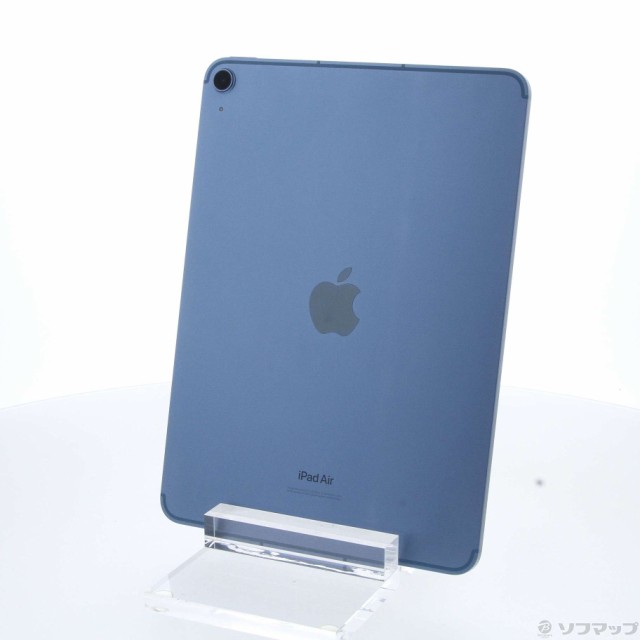 (中古)Apple (展示品) iPad Air 第5世代 64GB ブルー MM6U3J/A SIMフリー(258-ud)