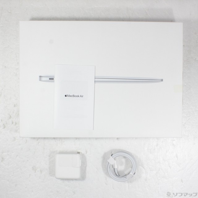 (中古)Apple MacBook Air 13.3-inch Late 2020 MGN93J/A Apple M1 8コアCPU_7コアGPU 16GB SSD256GB シルバー (12.6 Monterey)(352-ud)