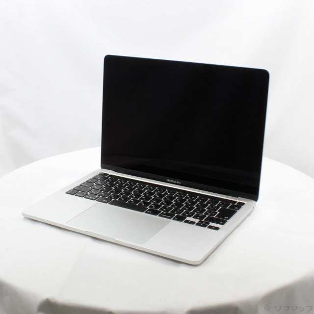 (中古)Apple MacBook Pro 13.3-inch Mid 2020 MXK72J/A Core_i5 1.4GHz 8GB SSD512GB シルバー (10.15 Catalina)(258-ud)