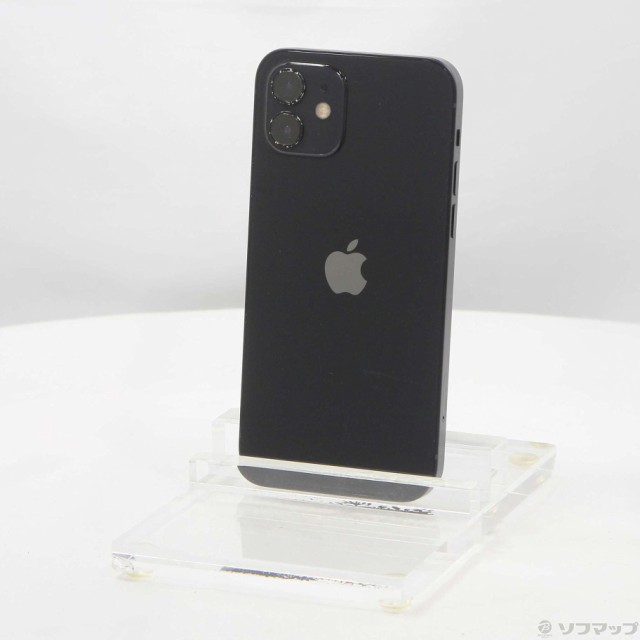 (中古)Apple iPhone12 128GB ブラック MGHU3J/A SIMフリー(276-ud)