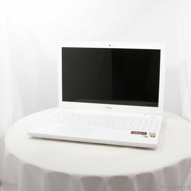 (中古)FUJITSU 格安安心パソコン LIFEBOOK AH50/C2 FMVA50C2WP プレミアムホワイト (Windows 10)(349-ud)