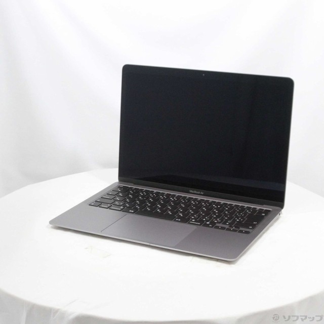 (中古)MacBook Air 13.3-inch Late 2020 MGN63J/A M1 8コアCPU_7コアGPU 16GB SSD512GB スペースグレイ (12.6 Monterey)(348-ud)