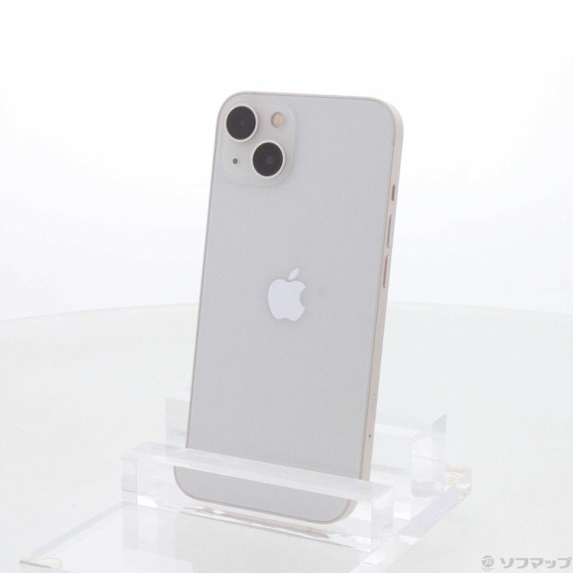 (中古)Apple iPhone13 128GB スターライト MLND3J/A SIMフリー(349-ud)