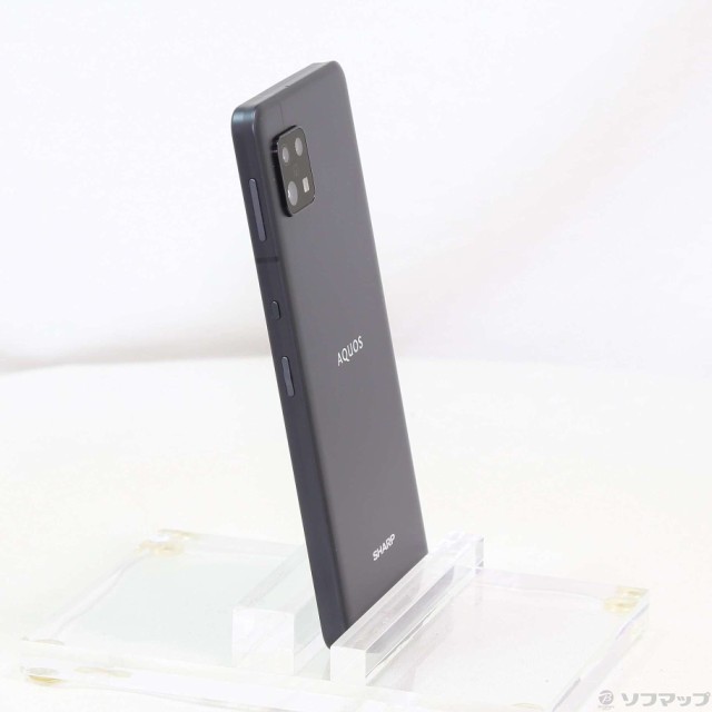 中古)SHARP AQUOS sense6s 64GB ブラック SH-RM19s 楽天 SIMフリー(368-ud) 携帯電話本体