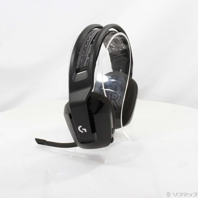 (中古)logicool G733 ワイヤレスRGBゲーミングヘッドセット G733-BKr ブラック(348-ud)_1