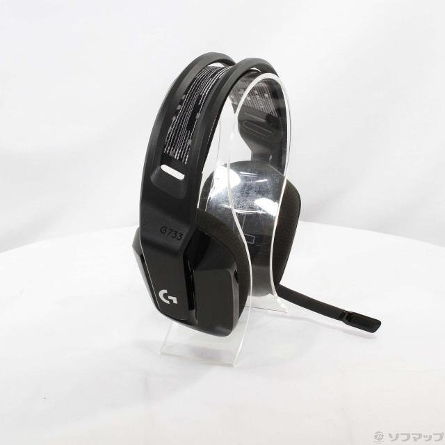 (中古)logicool G733 ワイヤレスRGBゲーミングヘッドセット G733-BKr ブラック(348-ud)_3