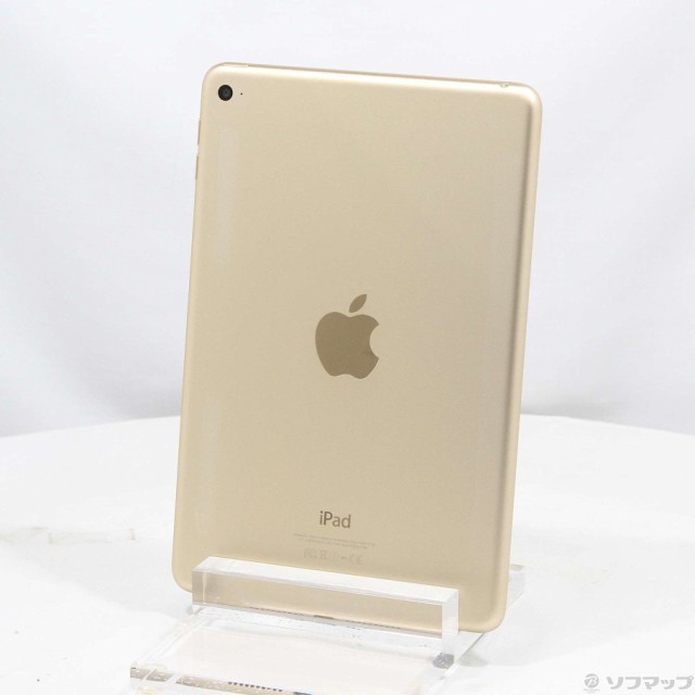 (中古)Apple iPad mini 4 64GB ゴールド MK9J2J/A Wi-Fi(297-ud)