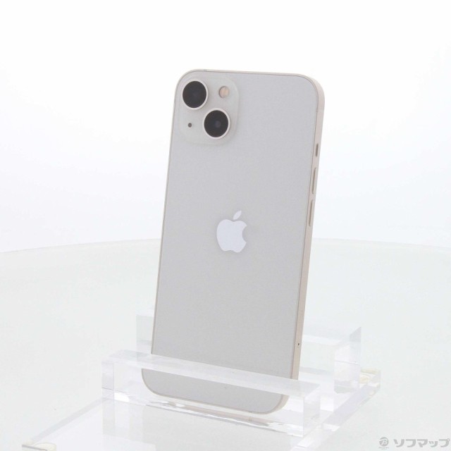 (中古)Apple iPhone13 128GB スターライト MLND3J/A SIMフリー(348-ud)