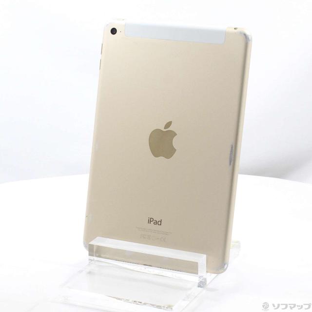 (中古)Apple iPad mini 4 32GB ゴールド MNWG2J/A auロック解除SIMフリー(262-ud)の通販は 11,269円