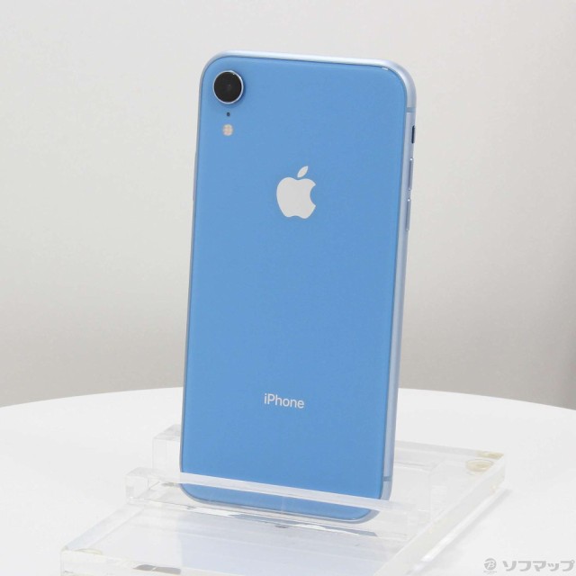 (中古)Apple iPhoneXR 128GB ブルー MT0U2J/A SIMフリー(349-ud)