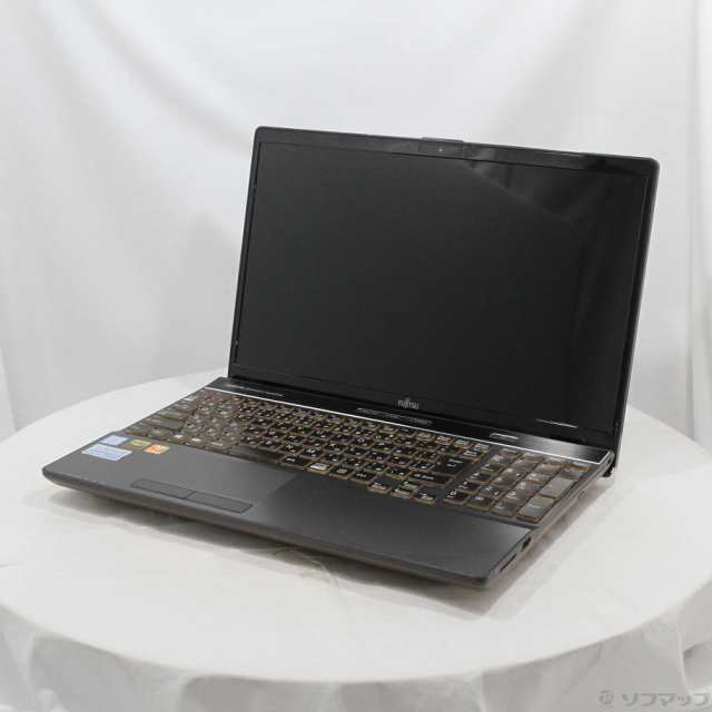 (中古)FUJITSU LIFEBOOK AH78/C2 FMVA78C2BZ ブライトブラック (Windows 10)(344-ud)