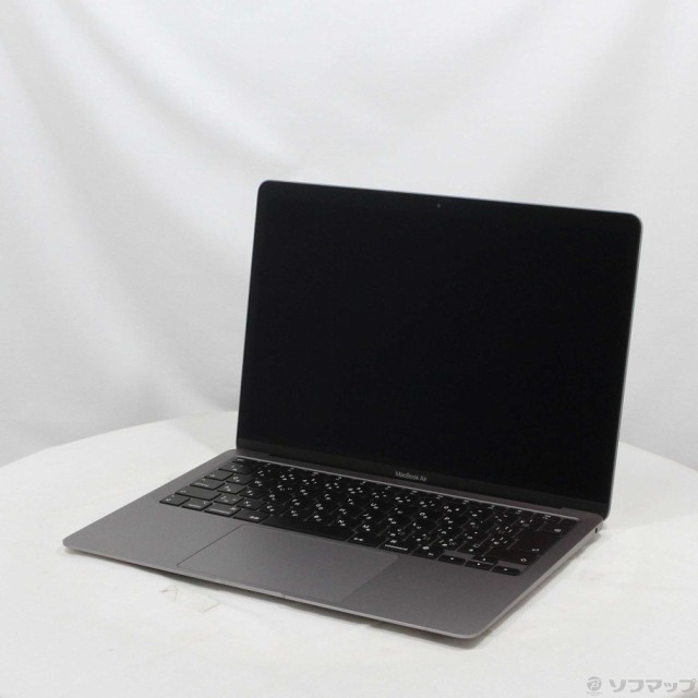 (中古)MacBook Air 13.3-inch Late 2020 MGN63J/A M1 8コアCPU_7コアGPU 16GB SSD256GB スペースグレイ (12.6 Monterey)(196-ud)