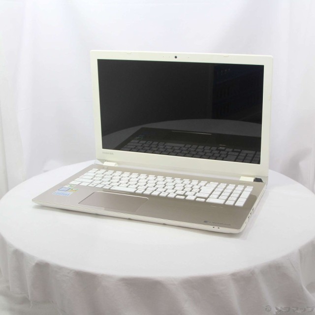 (中古)TOSHIBA 格安安心パソコン dynabook T65/CG PT65CGP-RJB サテンゴールド (Windows 10)(297-ud)