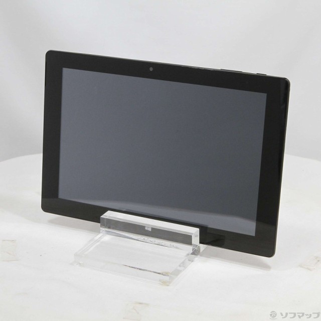 (中古)FUJITSU ARROWS Tab QH30/W FARQ30WBJ2 ブラック (Windows 10)(348-ud)