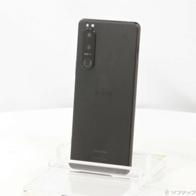 中古)SONY Xperia 5 III 128GB フロストブラック SO-53B docomo SIM