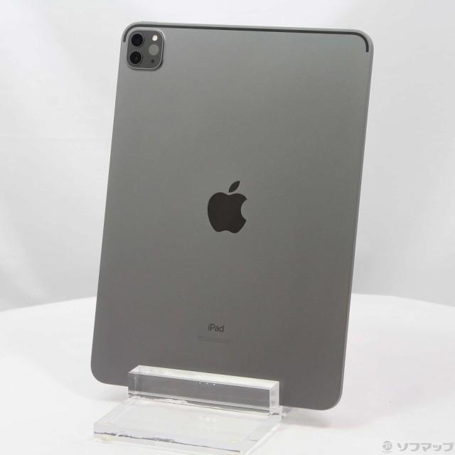 (中古)Apple iPad Pro 11インチ 第3世代 128GB スペースグレイ MHQR3J/A Wi-Fi(258-ud)