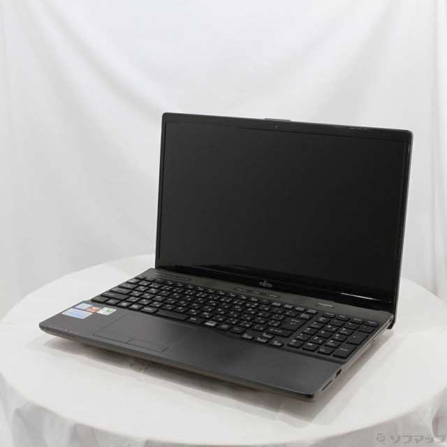 (中古)FUJITSU 格安安心パソコン LIFEBOOK AH45/B3 FMVA45B3B ブライトブラック (Windows 10)(276-ud)