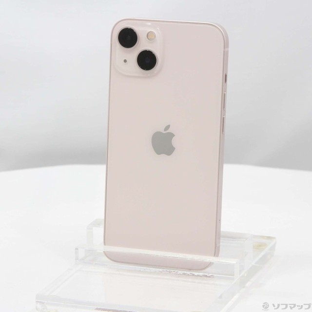 (中古)Apple iPhone13 128GB ピンク MLNE3J/A SIMフリー(295-ud)