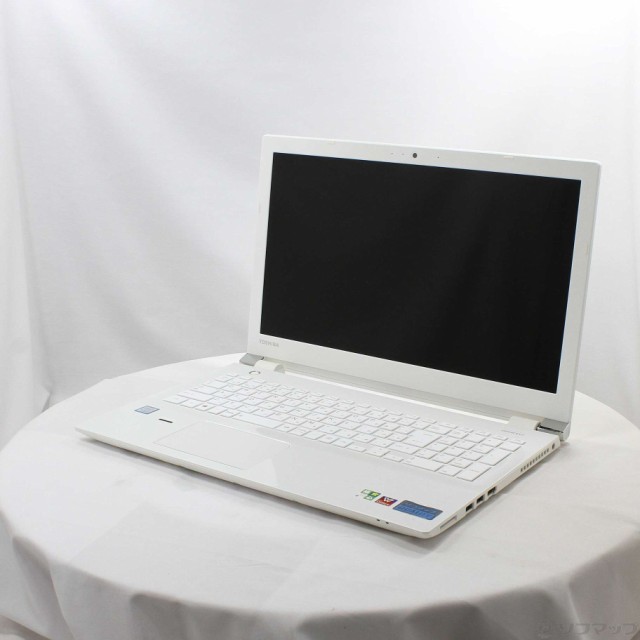 (中古)TOSHIBA 格安安心パソコン dynabook T55/CW PT55CWP-BJA2 リュクスホワイト (Windows 10)(305-ud)