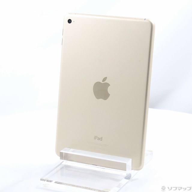 (中古)Apple iPad mini 4 128GB ゴールド MK9Q2J/A Wi-Fi(196-ud)