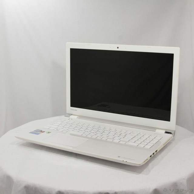 (中古)TOSHIBA 格安安心パソコン dynabook T75/AW PT75AWP-BJA2 リュクスホワイト (Windows 10)(258-ud)