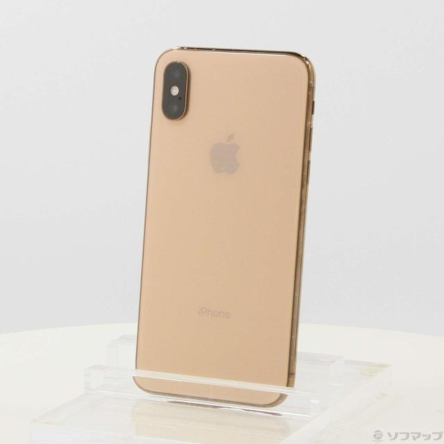 (中古)Apple iPhoneXS 256GB ゴールド MTE22J/A SIMフリー(348-ud)