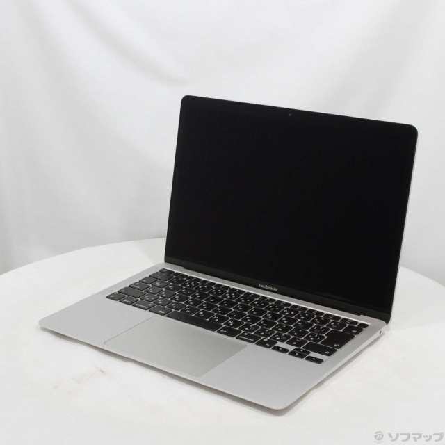 (中古)Apple MacBook Air 13.3-inch Late 2020 MGN93J/A Apple M1 8コアCPU_7コアGPU 16GB SSD256GB シルバー (12.6 Monterey)(262-ud)