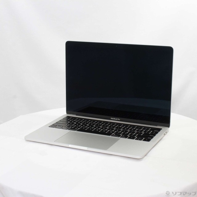 (中古)Apple MacBook Pro 13.3-inch Mid 2018 MR9V2J/A Core_i7 2.7GHz 16GB SSD512GB シルバー (10.15 Catalina)(348-ud)