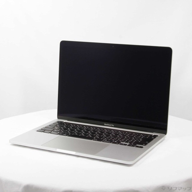 (中古)Apple MacBook Pro 13.3-inch Late 2020 MYDA2J/A Apple M1 8コアCPU_8コアGPU 16GB SSD256GB シルバー (14.5 Sonoma)(198-ud)