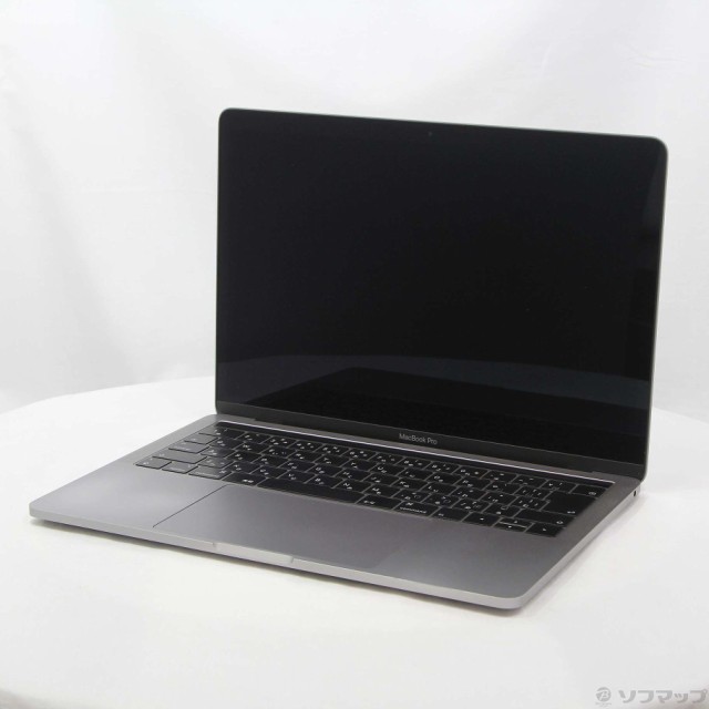 (中古)Apple MacBook Pro 13.3-inch Mid 2019 MUHP2J/A Core_i5 1.4GHz 16GB SSD512GB スペースグレイ (10.15 Catalina)(198-ud)