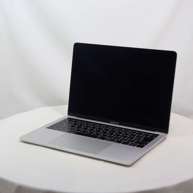 (中古)Apple MacBook Pro 13.3-inch Mid 2019 MUHR2J/A Core_i7 1.7GHz 16GB SSD256GB シルバー (10.15 Catalina)(305-ud)