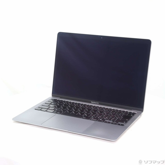 (中古)MacBook Air 13.3-inch Late 2020 MGN73J/A M1 8コアCPU_8コアGPU 16GB SSD512GB スペースグレイ (14.4 Sonoma)(295-ud)