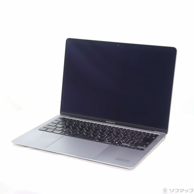 (中古)MacBook Air 13.3-inch Late 2020 MGN73J/A M1 8コアCPU_8コアGPU 16GB SSD512GB スペースグレイ (14.4 Sonoma)(295-ud)