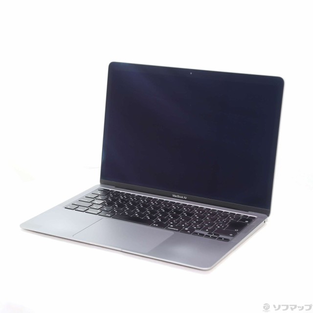 (中古)MacBook Air 13.3-inch Late 2020 MGN73J/A M1 8コアCPU_8コアGPU 16GB SSD512GB スペースグレイ (14.4 Sonoma)(247-ud)