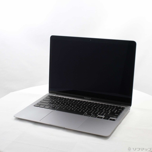 (中古)MacBook Air 13.3-inch Late 2020 MGN73J/A M1 8コアCPU_8コアGPU 16GB SSD512GB スペースグレイ (14.4 Sonoma)(198-ud)