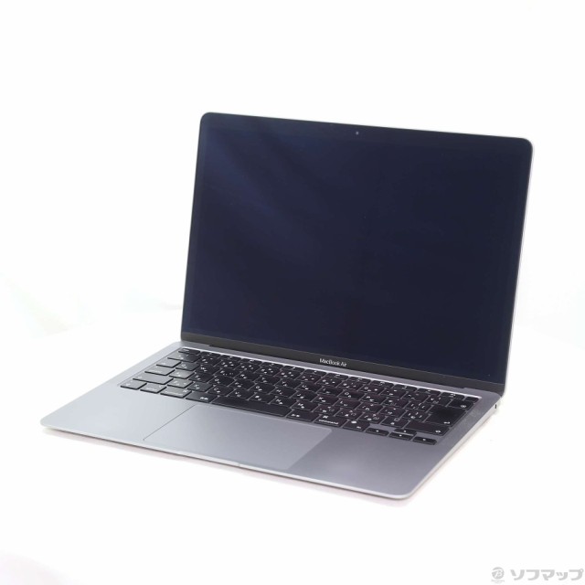 (中古)MacBook Air 13.3-inch Late 2020 MGN73J/A M1 8コアCPU_8コアGPU 16GB SSD512GB スペースグレイ (14.4 Sonoma)(305-ud)