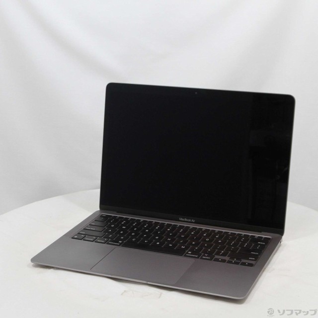 (中古)MacBook Air 13.3-inch Late 2020 MGN73J/A M1 8コアCPU_8コアGPU 16GB SSD512GB スペースグレイ (14.4 Sonoma)(352-ud)