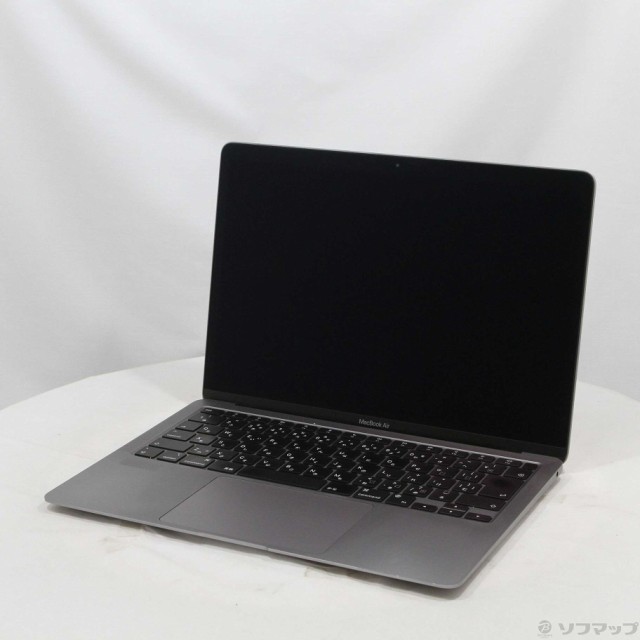 (中古)MacBook Air 13.3-inch Late 2020 MGN73J/A M1 8コアCPU_8コアGPU 16GB SSD512GB スペースグレイ (14.4 Sonoma)(352-ud)