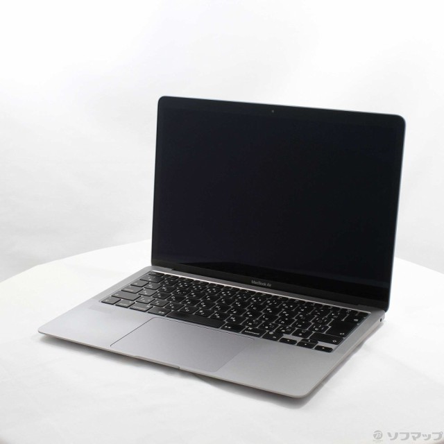 (中古)MacBook Air 13.3-inch Late 2020 MGN73J/A M1 8コアCPU_8コアGPU 16GB SSD512GB スペースグレイ (14.4 Sonoma)(198-ud)