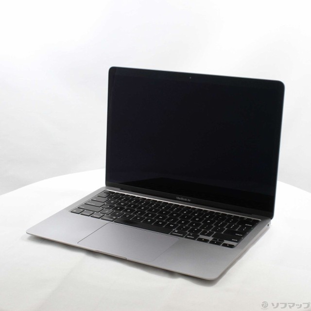 (中古)MacBook Air 13.3-inch Late 2020 MGN73J/A M1 8コアCPU_8コアGPU 16GB SSD512GB スペースグレイ (14.4 Sonoma)(381-ud)