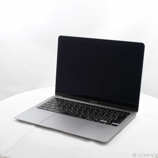 (中古)MacBook Air 13.3-inch Late 2020 MGN73J/A M1 8コアCPU_8コアGPU 16GB SSD512GB スペースグレイ (14.4 Sonoma)(381-ud)