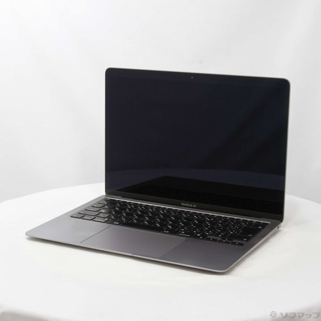 (中古)MacBook Air 13.3-inch Late 2020 MGN73J/A M1 8コアCPU_8コアGPU 16GB SSD512GB スペースグレイ (14.4 Sonoma)(258-ud)